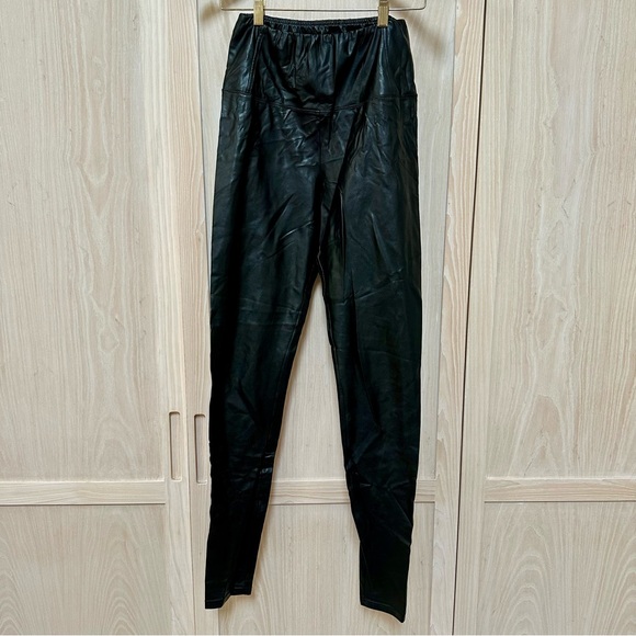 Wilfred Free vegan leather leggings size M - Picture 1 of 4